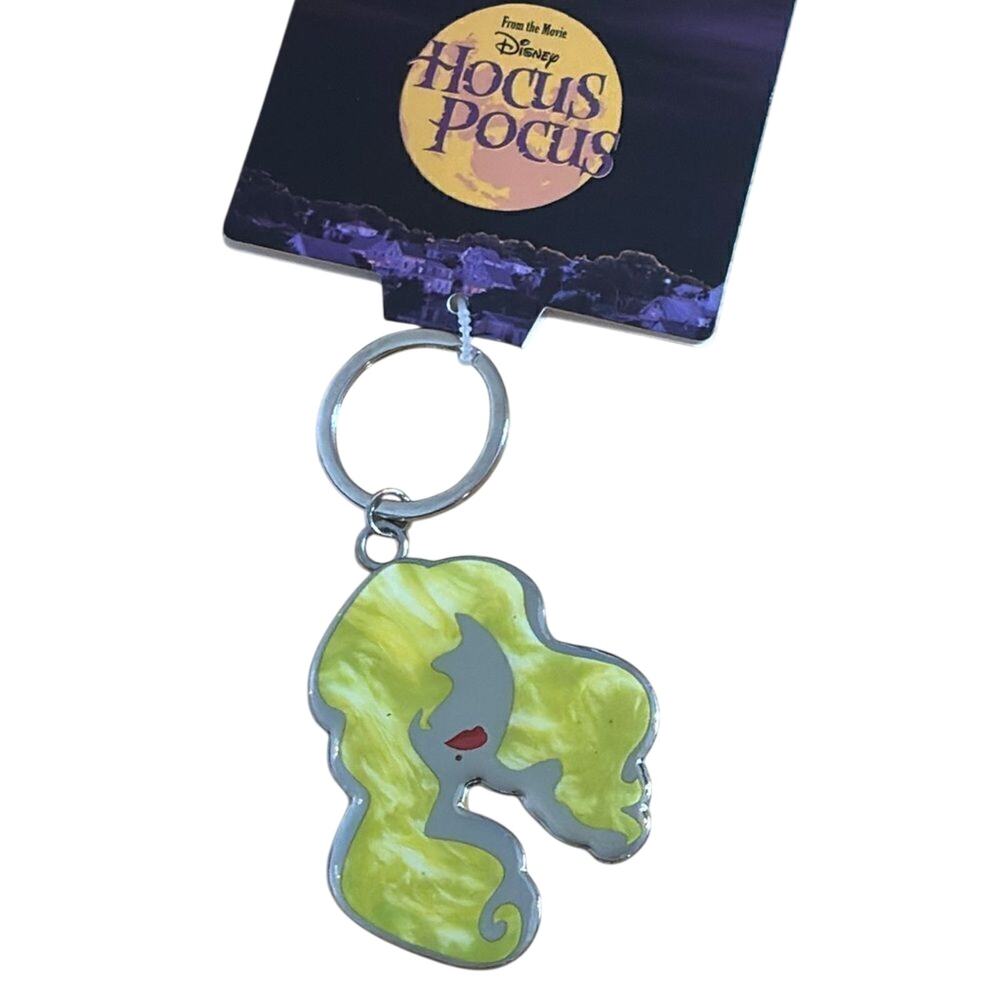 Disney Hocus Pocus Sarah Sanderson Keychain Neon Tuesday NWT Halloween